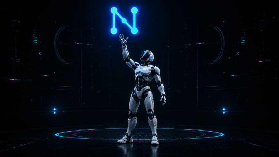 NetIntel android holding the network N
